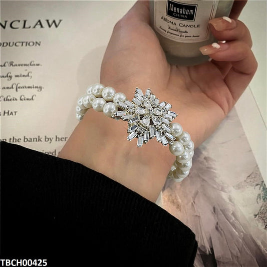 Tear Flower Pearl Bracelet