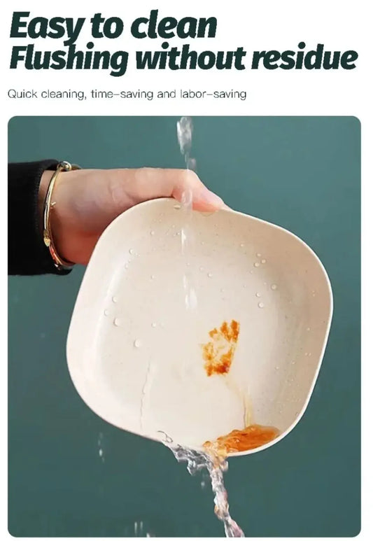 10 Pcs Multi-purpose Spit Bone Dish Set House Hold Food Grade Spit Bone Plate Set With Stand