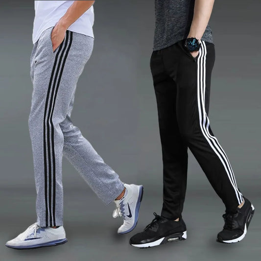 New Stylish Black and Grey Casual Trousers for Men